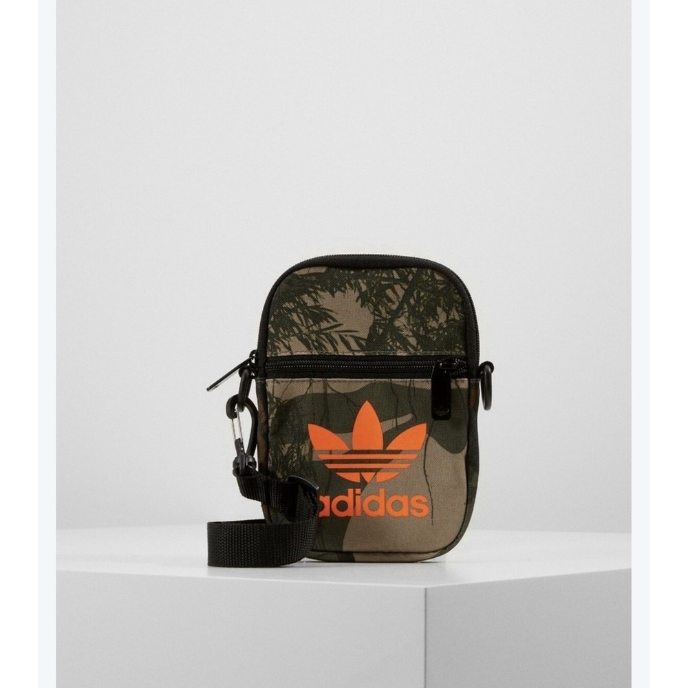 Adidas Men's Originals Camo Waistbag Festival Mini Travel Shoulder Passport Bag
